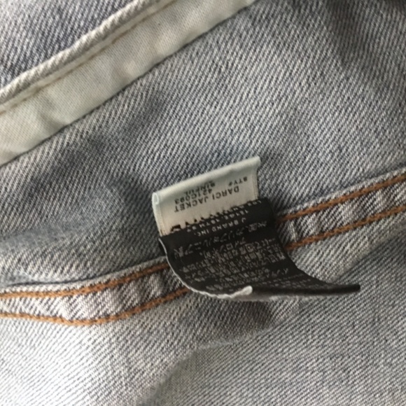 J Brand Darci Denim Jacket NWOT - Size M/L - Picture 3 of 5